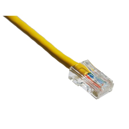 Axiom 14Ft Cat5E 350Mhz Patch Cable Non-Booted(Yellow)-Taa Compliant